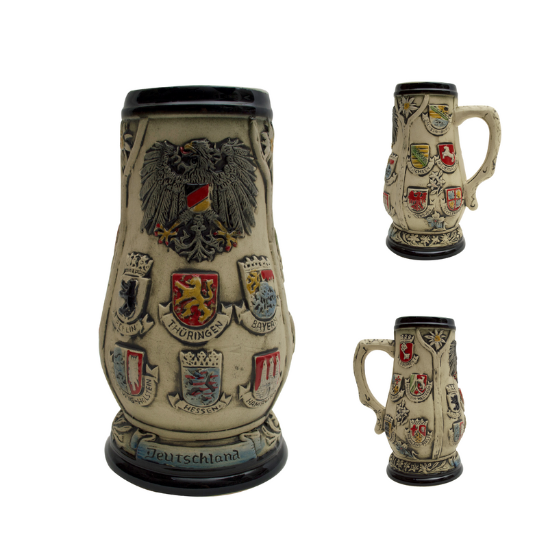 Deutschland Coat of Arms Collectible German Beer Stein