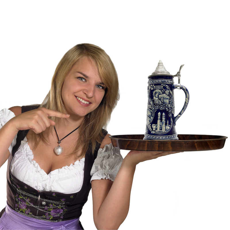 German Branded Beer Steins