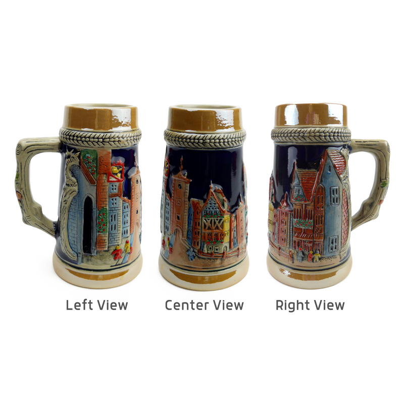 Village Collectible German Beer Stein