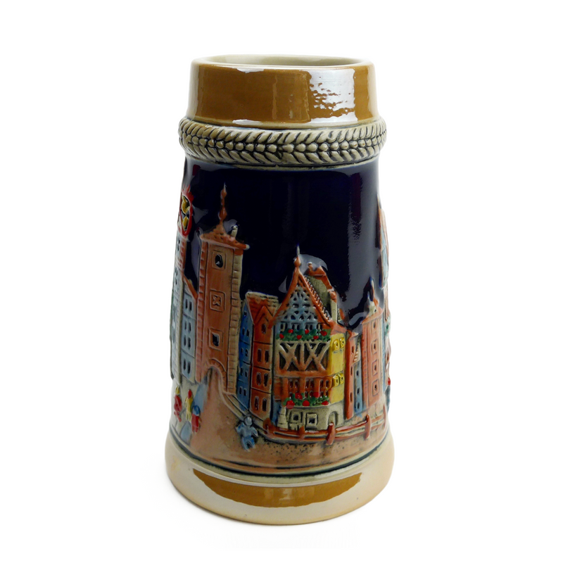 German Village Street  .8L Beer Stein