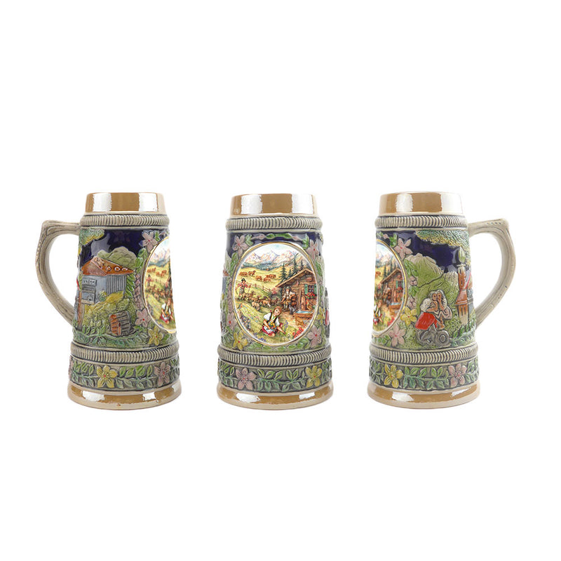 Spring in Germany Ceramic Shot Glass Stein Collection -6
