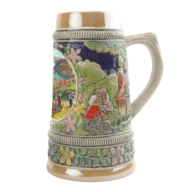 Fall in Germany Ceramic Shot Glass Stein Collection -2