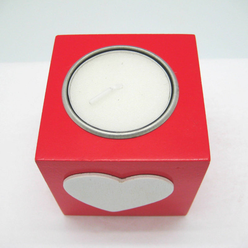German Offering Gift Idea: Wooden Votive Candle Holder