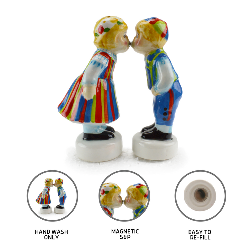 Collectible Magnetic Salt & Pepper Shakers Finnish