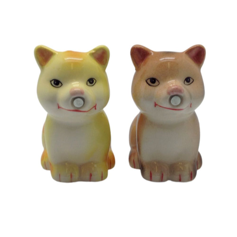 Ceramic Salt & Pepper sets Magnetic Cats