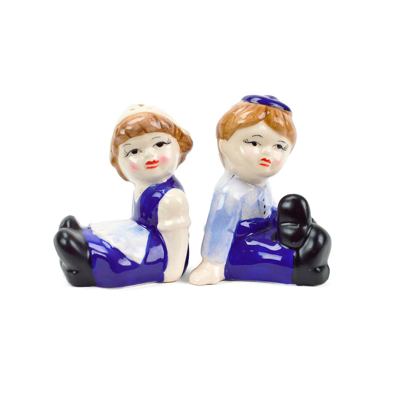 Vintage Salt and Pepper Dutch Boy and Girl Shakers