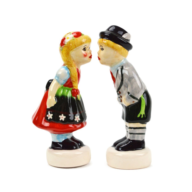 Ceramic Salt & Pepper Shakers German Couple