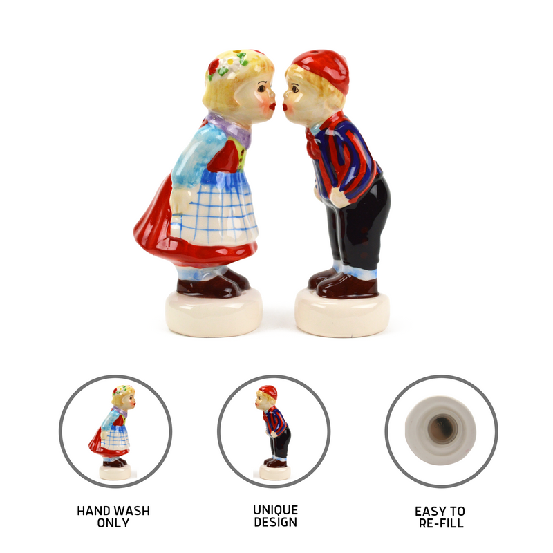 Cute Salt and Pepper Shakers Scandinavian Standing Couple