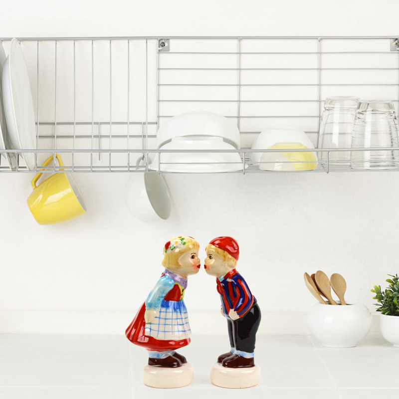 Cute Salt and Pepper Shakers Scandinavian Standing Couple