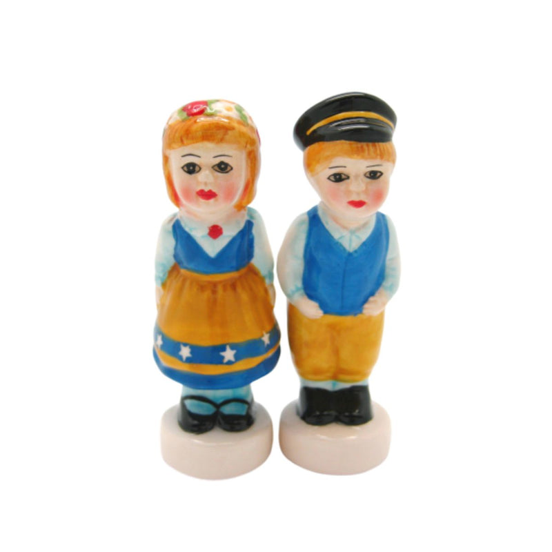 Vintage Salt & Pepper Shakers Swedish Standing Couple