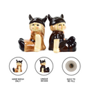 Vintage Salt & Pepper Viking Shakers