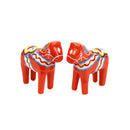 Red Dala Horse Salt and Pepper Shaker