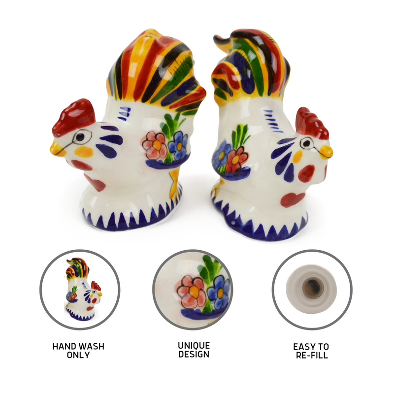Roosters Collectible Salt & Pepper Set
