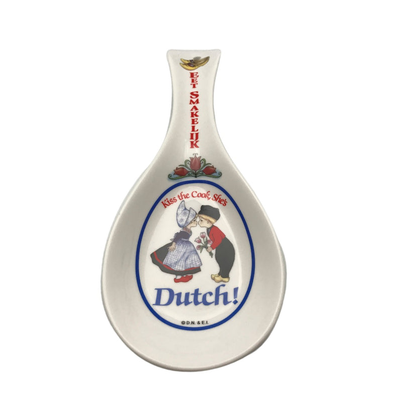 Kitchen Spoon Rest Dutch Gift Eet Smakelijk