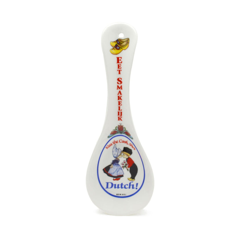 Kitchen Spoon Rest Dutch Gift Eet Smakelijk