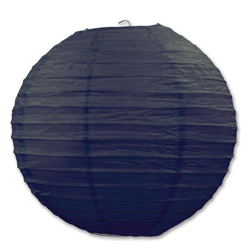 Black German Paper Lanterns Party Decorations(for German Flag Ensemble) - Below $10, Black, Hanging Decorations, Oktoberfest, Paper, PS- Oktoberfest Decorations, PS- Oktoberfest Essentials-All OKT Items, PS- Oktoberfest Hanging Decor