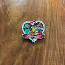 German Hunting Hat Pin with Oktoberfest Themed