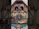 One Day Musical Cuckoo Clock Cottage with Dancers and Moving Waterwheel