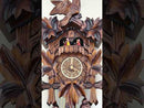 Eight Day Musical Cuckoo Clock with Dancers - Five Hand-carved Birds and Maple Leaves