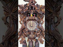 Eight Day Musical Cuckoo Clock with Hand-carved Birds, Leaves, and Chicks in Nest