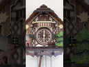 Musical Cuckoo Clock Cottage with Deer, Water Pump, and Tree