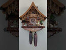 Eight Day Cuckoo Clock Chalet with Beer Drinker