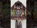 Eight Day Cuckoo Clock Cottage - Man Chopping Wood