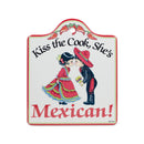 Ceramic Cheeseboard with Cork Backing: Mexican Gifts Ideas