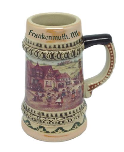 German Beer Stein Oktoberfest Village Dancers - .18L, .475L, 1.5L, 1L, 2.25L, Alcohol, Barware, Beer Glasses, Beer Stein-No Lid, Beer Stein-No Lid-EHG, Beer Steins, Ceramics, Coffee Mugs, Collectibles, Decorations, Drinkware, German, Germany, Home & Garden, Joseph Mahler, Multi-Color, PS-Party Favors, Shot Glasses, Shots-Ceramic, Top-GRMN-B, Volume - 2 - 3