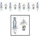 Shimmer Whirl & Beer Stein Pennant Oktoberfest Banner - Banners, Below $10, Foil, Multi-Color, Oktoberfest, PS- Oktoberfest Decorations, PS- Oktoberfest Essentials-All OKT Items, PS- Oktoberfest Hanging Decor, PS- Oktoberfest Table Decor, Tableware